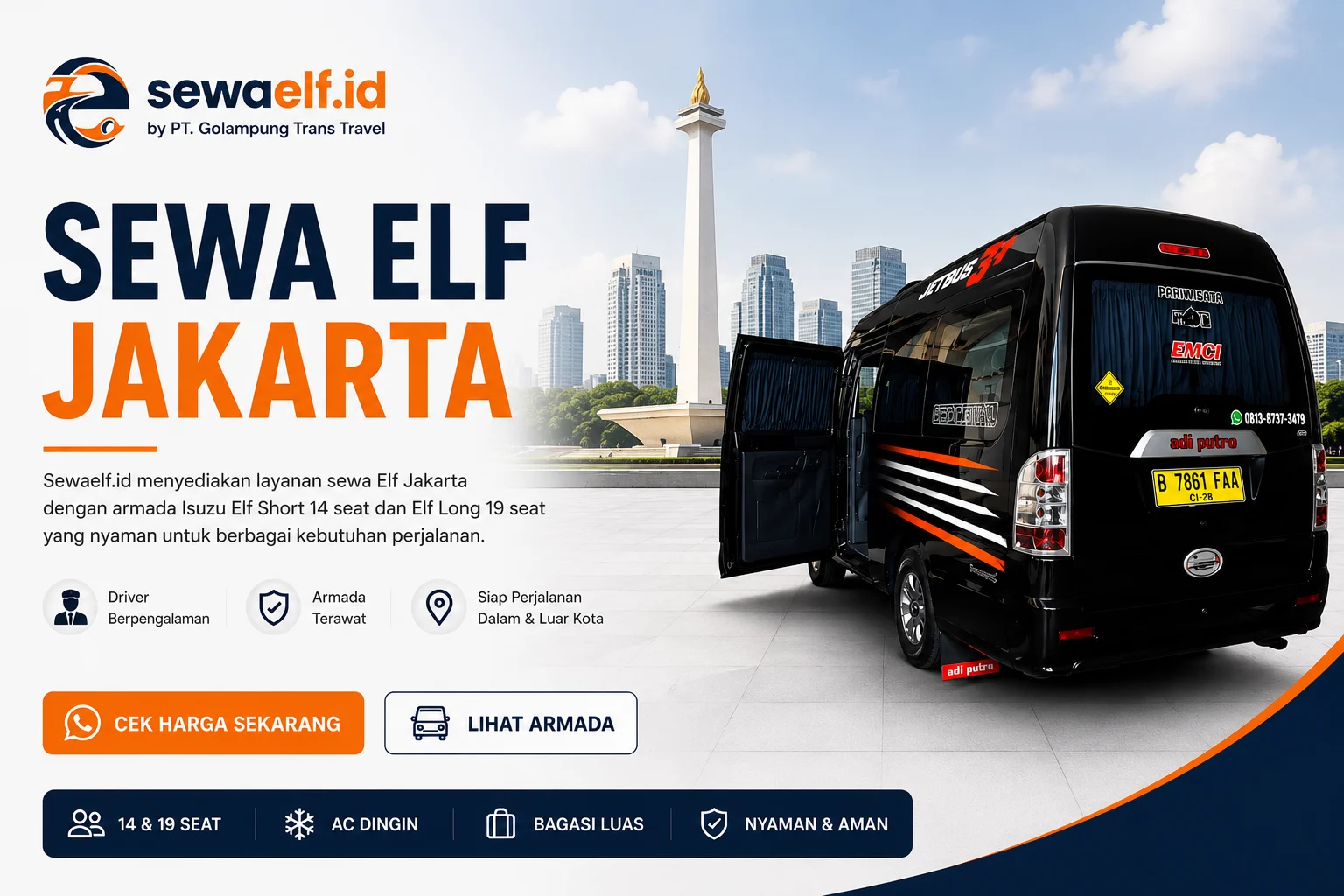 Sewa Elf Jakarta | Rental Elf Jakarta | Sewa mobil elf jakarta