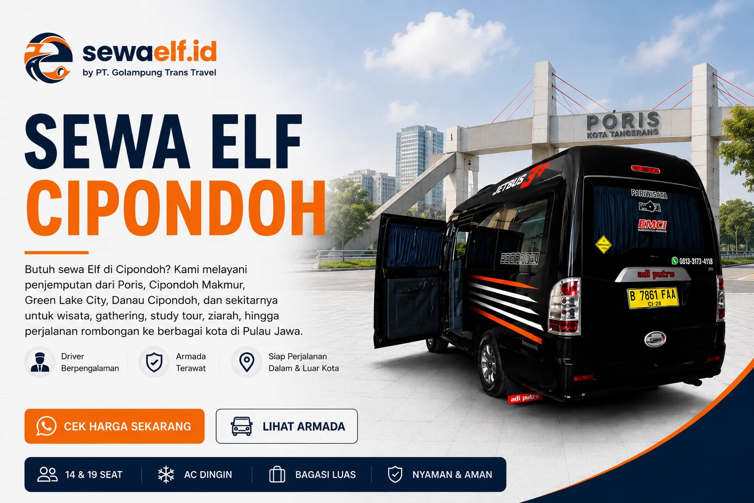 Sewa Elf Cipondoh