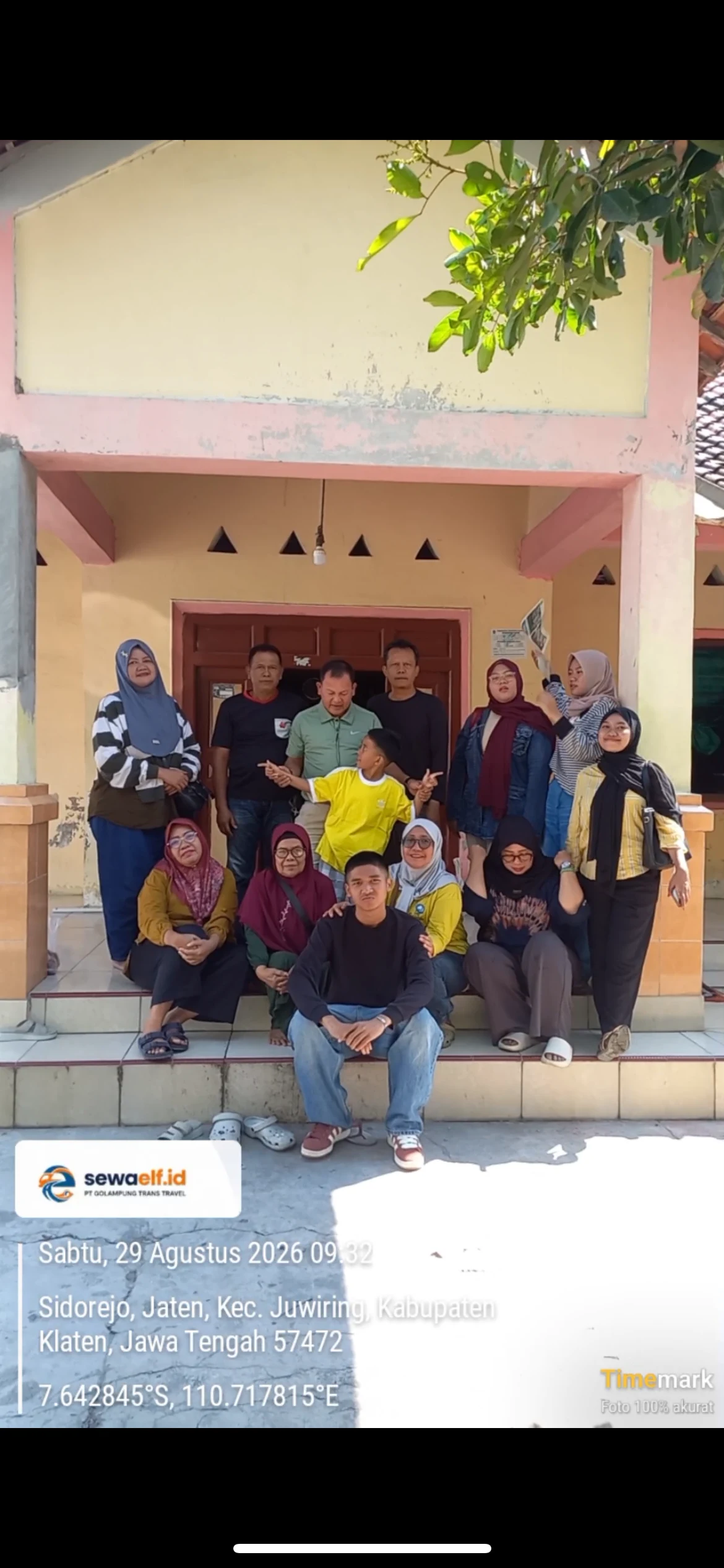 perjalanan pulang dari klaten