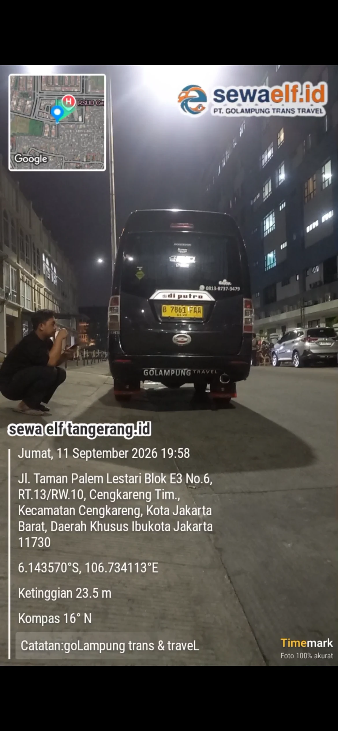 penjemputan di RSUD cengkareng
