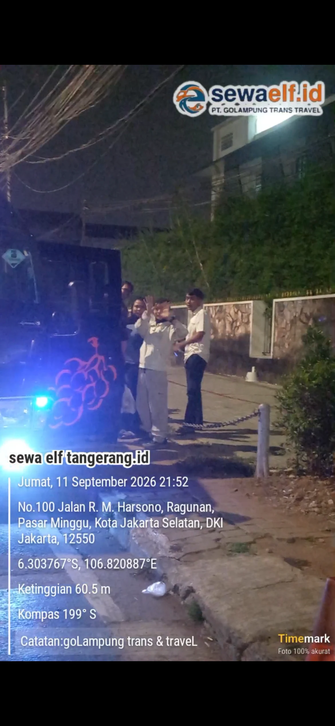 penjemputan kedua di BSDN ragunan