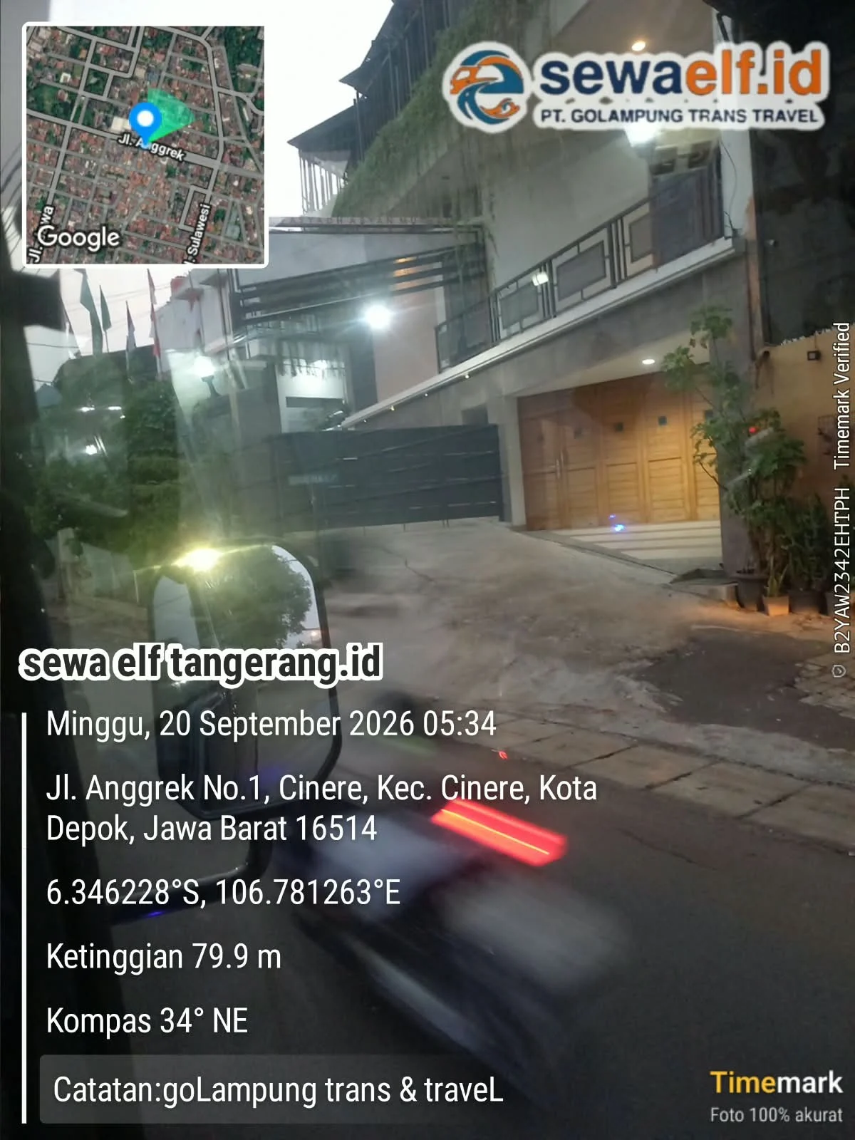 Sewa elf Depok ke Bogor